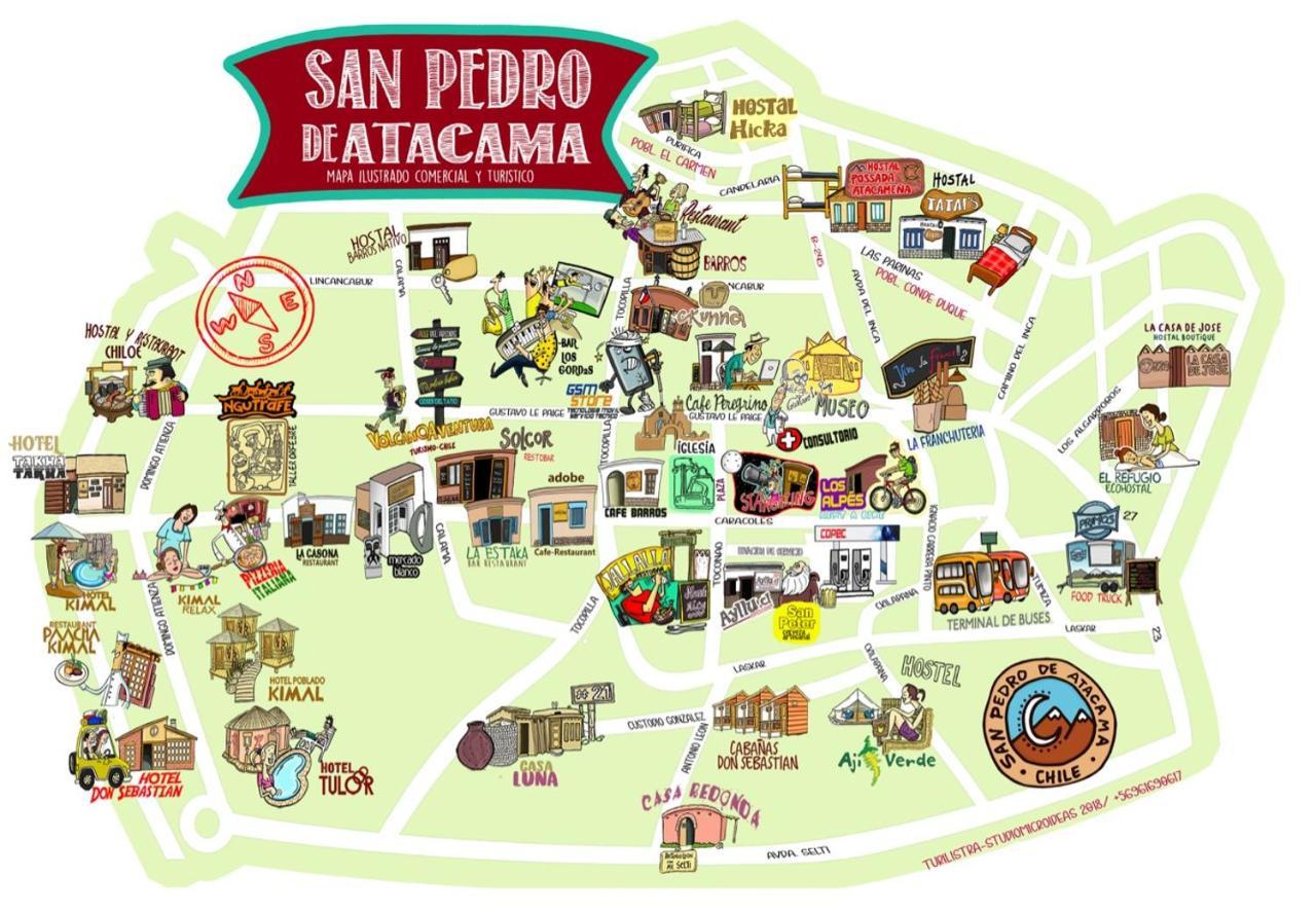 Posada Atacamena San Pedro de Atacama Dış mekan fotoğraf